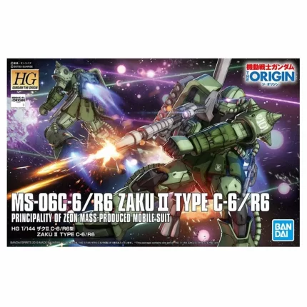 #25 Zaku II Type C-6/R6 "Gundam The Origin" Bandai HG The Origin 1/144
