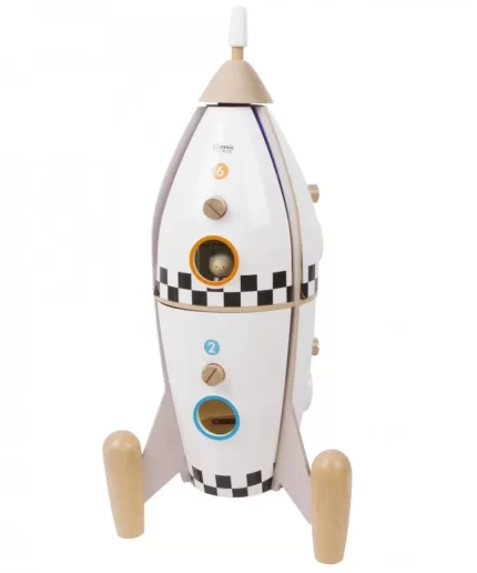 Classic World Large Wooden Rocket (Direct Shipping UK Only)