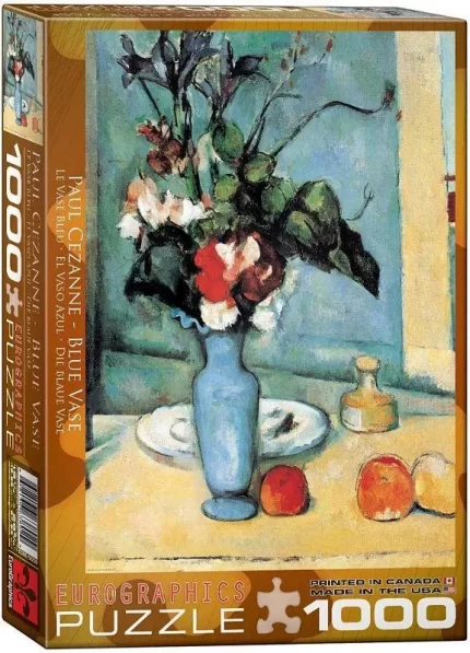 EUROGRAPHIC CEZANNE BLUE VASE 1000PC