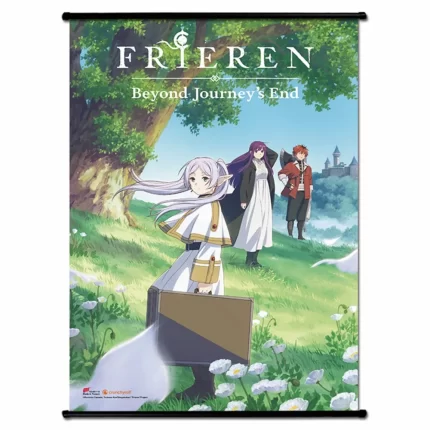 FRIEREN BEYOND JOURNEY'S END - FRIEREN FERN AND STARK WALLSCROLL