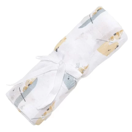 Muslin swaddle cotton Muslin swaddle - Rhinos