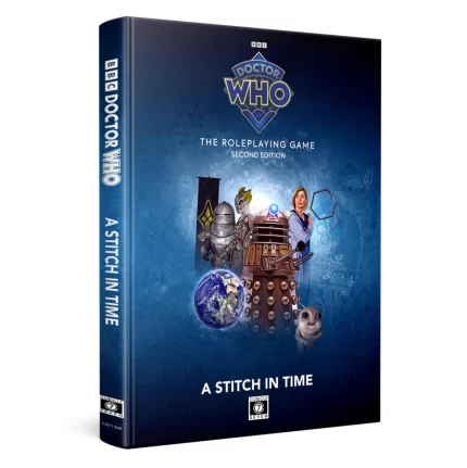 Doctor Who 2E: A Stitch in Time by Cubicle 7 RPG Board Game For 3 to 6 Players and Ages 14+