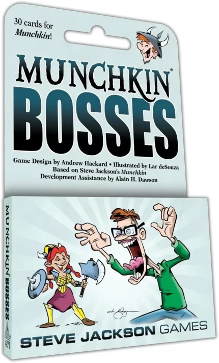 Munchkin Bosses | Card Game Expansion Containing 30 New Cards