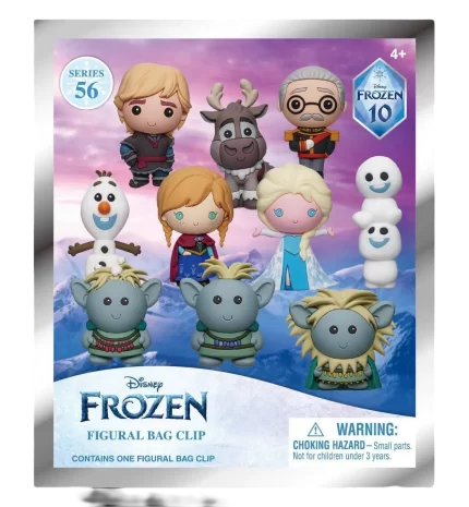 Disney Frozen Series 56 3D Foam Bag Clip