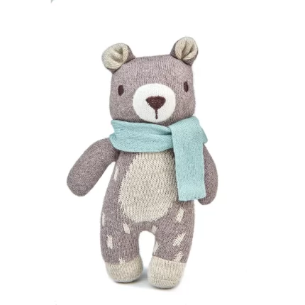 Tenderleaf Toys - Fred The Bear Knitted Toy
