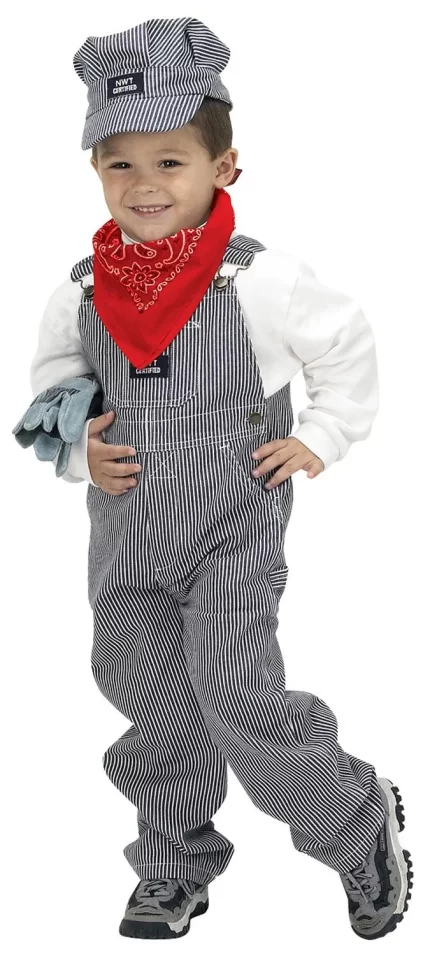 Aeromax Jr. Train Engineer Suit with Cap and Accessories