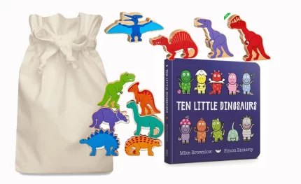 Ten Little Dinosaurs Story Sack with Lanka Kade