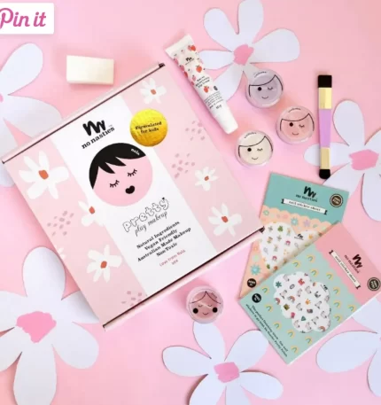 Nala Pink Natural Play Kids Makeup Deluxe Box