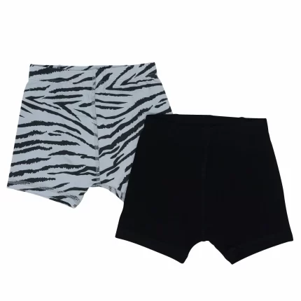 Brief Set - Blazing Black Tiger Stripe