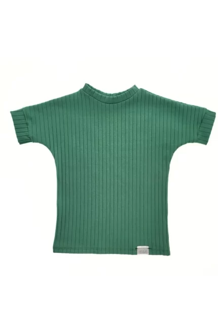 Grow With Me T-Shirt - Green Rib