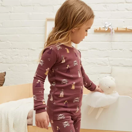 2-pcs merlot pyjama set - Princesses