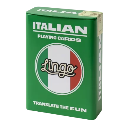 Lingo: Playing cards Italian Wayfarer Tin