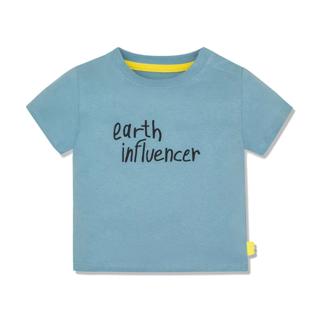 4zEarth-influencer-Baby-T-Shirt-Slate-Blue