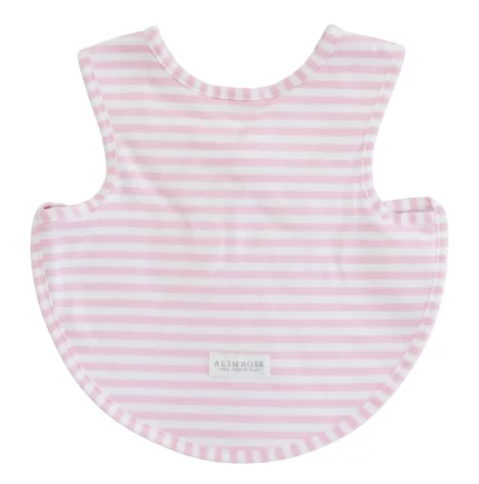 Bib - Arm holes back fastening - Pink