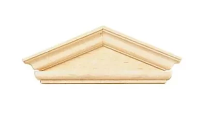 Federal Style Hooded Pediment 2pc