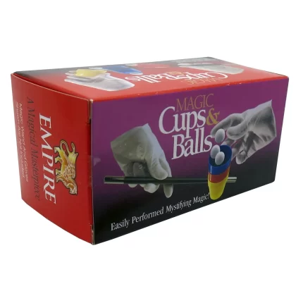 Loftus International Empire Magic Cups & Balls Trick Novelty Item