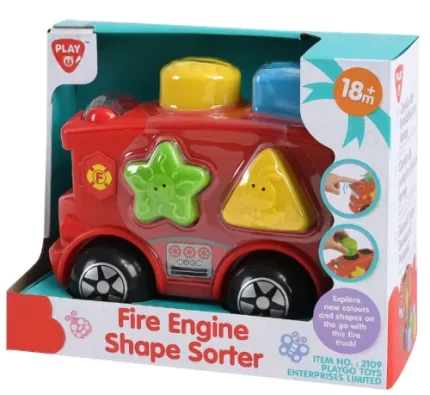 PLAYGO FIRE ENGINE SHAPE SORTER