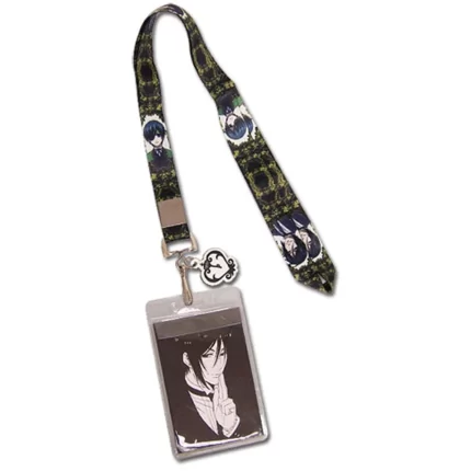 Black Butler Sebastian&ciel Lanyard w/ Dangler-Special