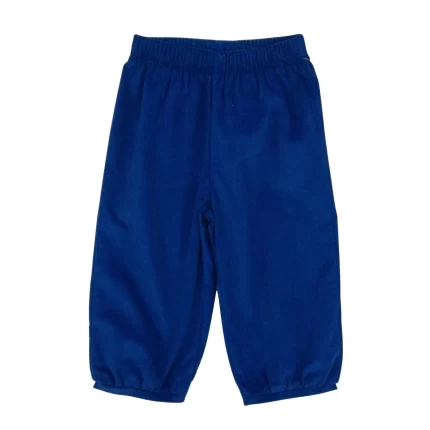 Corduroy Banded Pants - Royal Blue