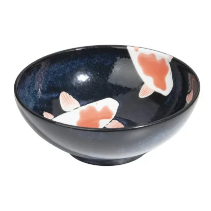 Concept Japan: Small Bowl Aizome Koi Carp