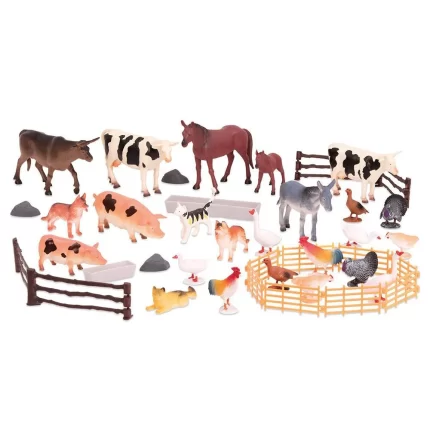TERRA - Farm Animals in Bucket (58 pcs)