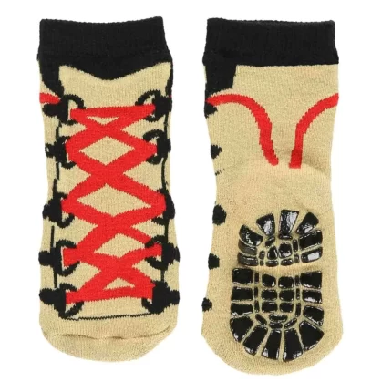 Boot Infant Sock - Cozy Terry Blend Socks with Non-Skid Bottom