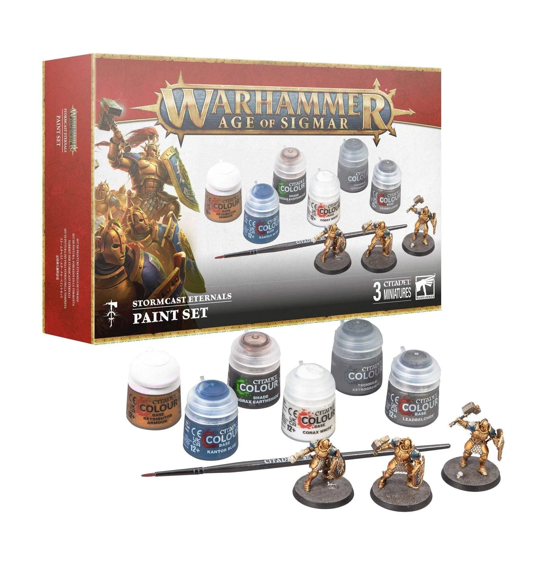5xGames-Workshop-Warhammer-Age-of-Sigmar-Stormcast-Eternals-Paint-Set
