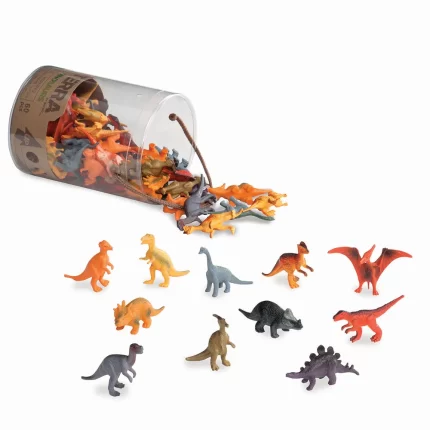 TERRA - Dinosaurs in tube (60 pcs)