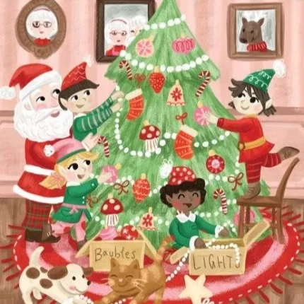 La La Land: Greeting Card Santa’s Little Helpers