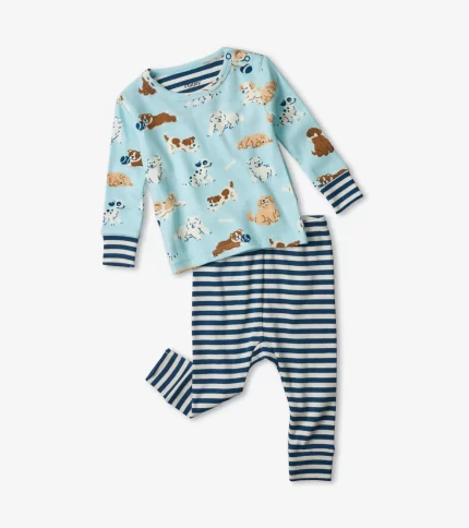 Tender Pups Organic Cotton PJ's Set
