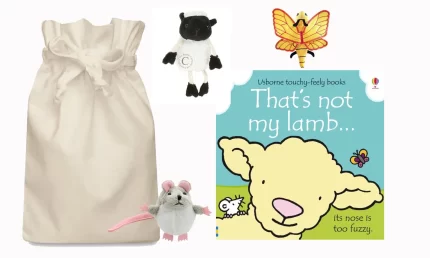 That's not my Lamb Story Sack with Puppet Company Finger Puppets