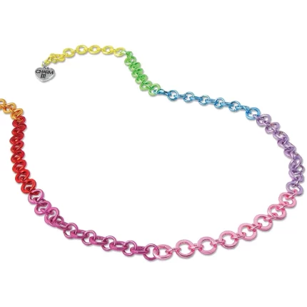 Charm It - Necklace - Rainbow Chain