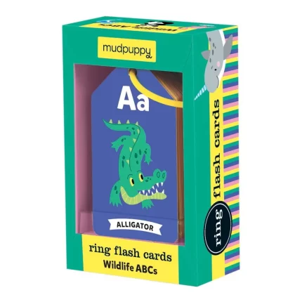Mudpuppy: Flash Cards W'Life ABC