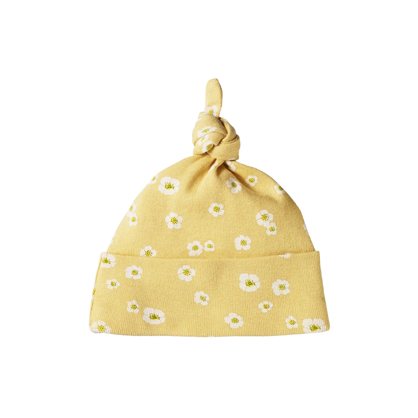 6hCotton-Knotted-Beanie-Strawberry-Flower-Print