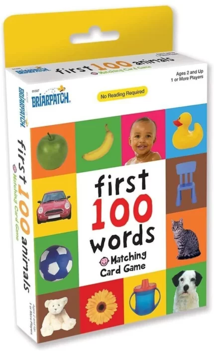 First 100 Words Matching Card Game