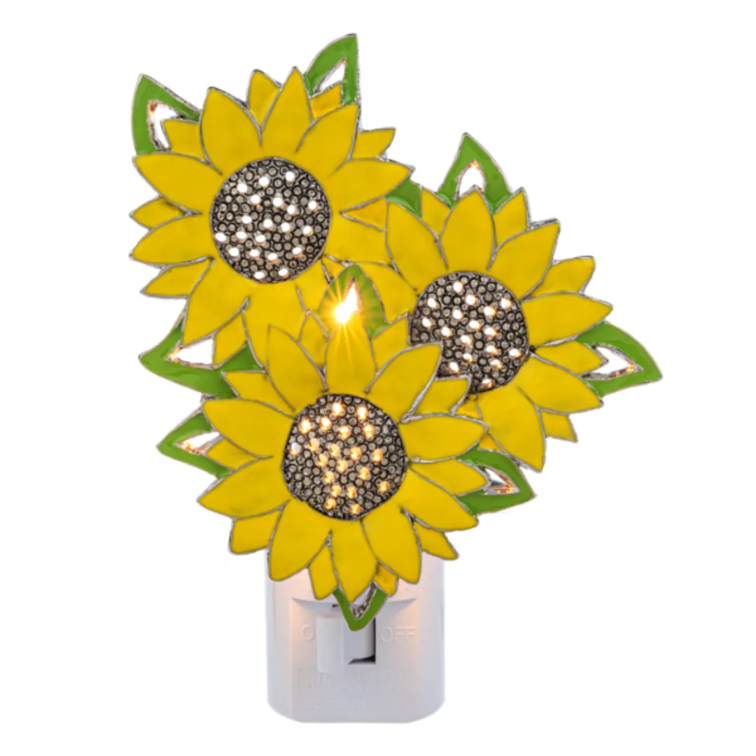 6jNight-Light-Multi-Sunflower-Night-Light