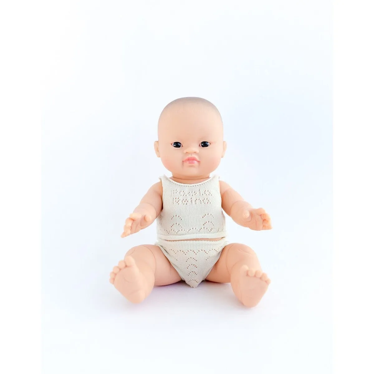 6qGordis-baby-doll-in-pyjamas-Henry-with-brown-eyes