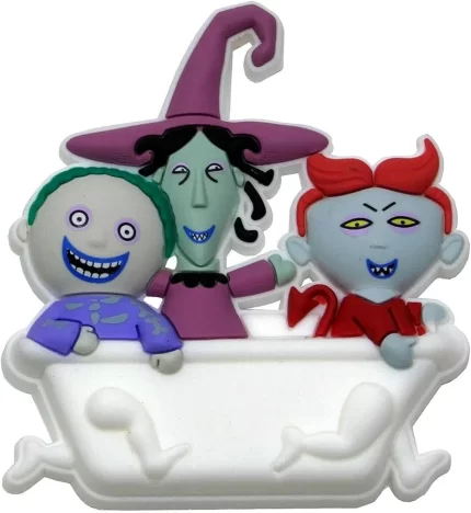 Disney The Nightmare Before Christmas Lock Shock Barrel 3D Foam Magnet