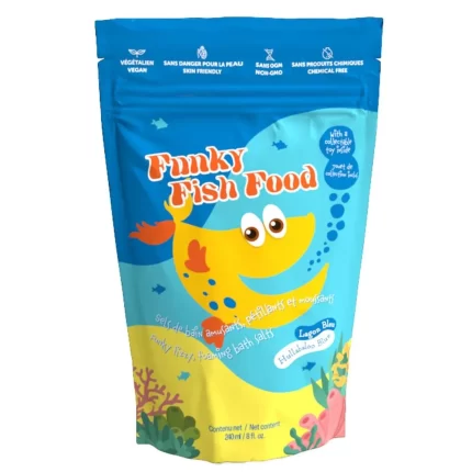 Funky Fish Food sparkling bath salts
