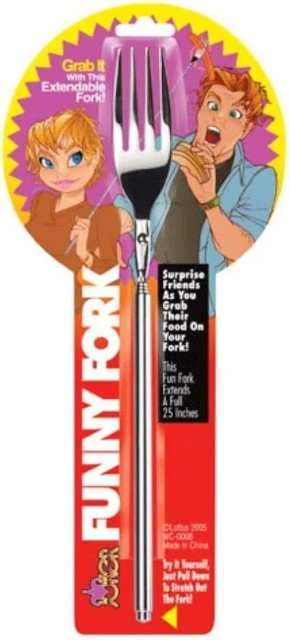 Funny Fork - Telescopic Table Ware Extendable to 25" inches