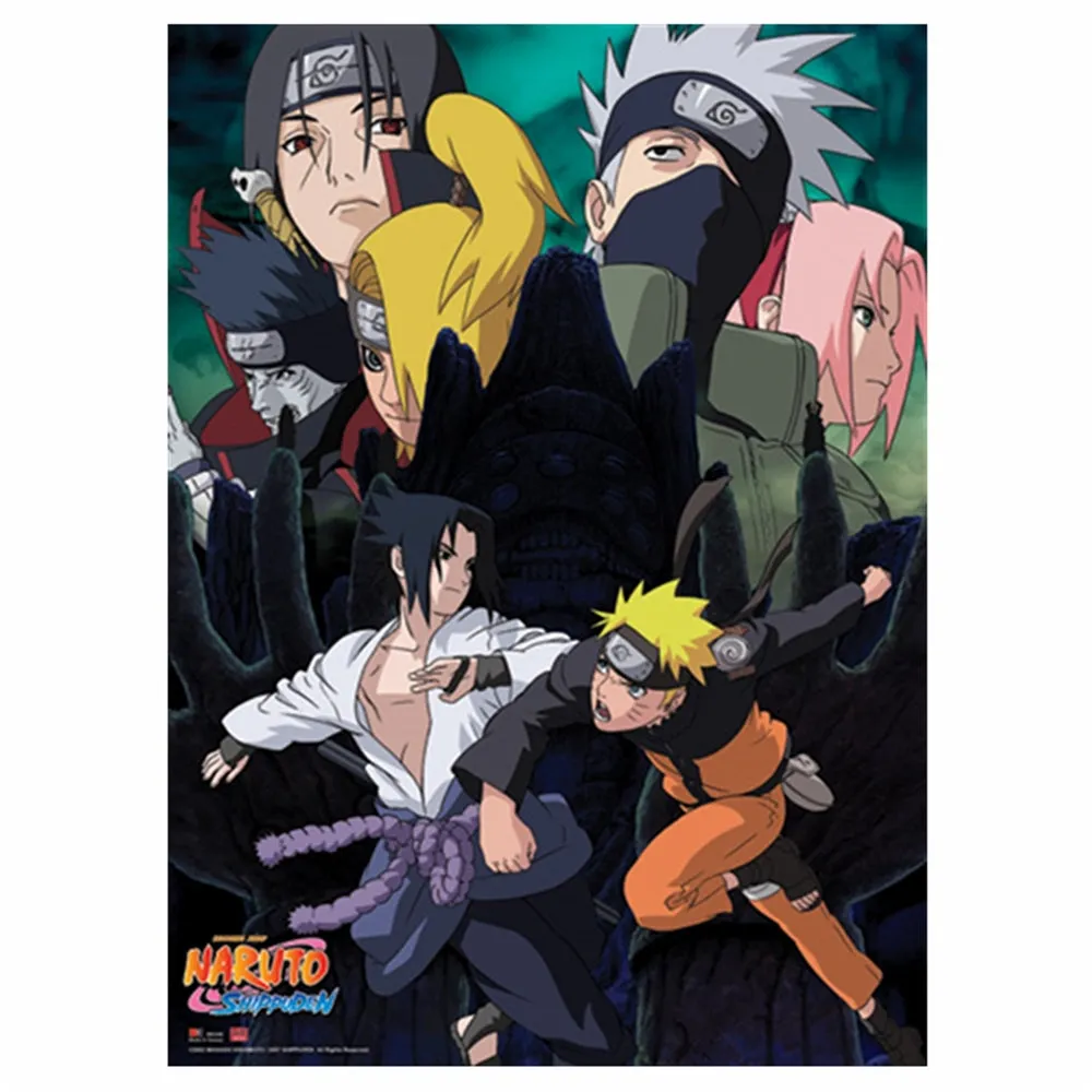 7jNARUTO-SHIPPUDEN-NARUTO-VS-SASUKE-WALL-SCROLL