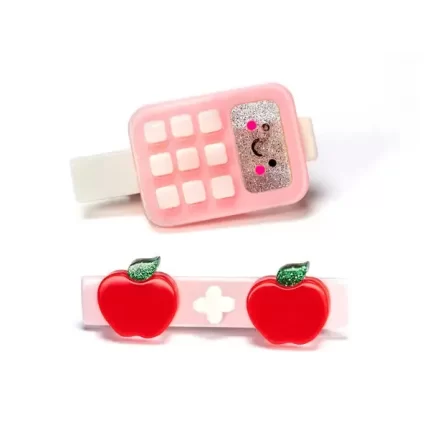 Alligator Clips - Calculator and Apples