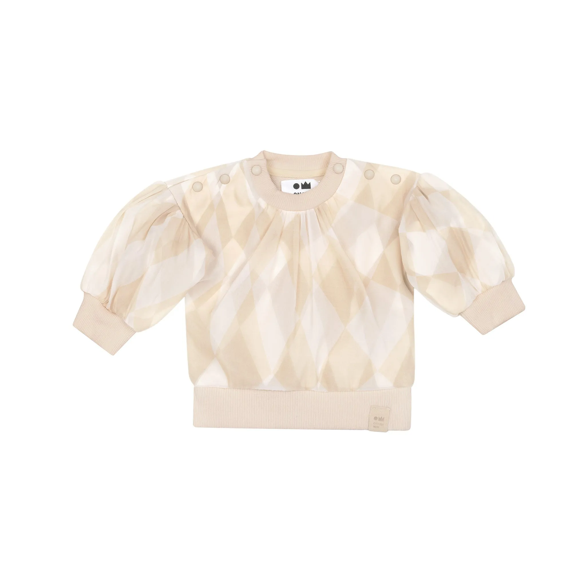 7lBaby-Tulle-Terry-Sweatshirt-Beige