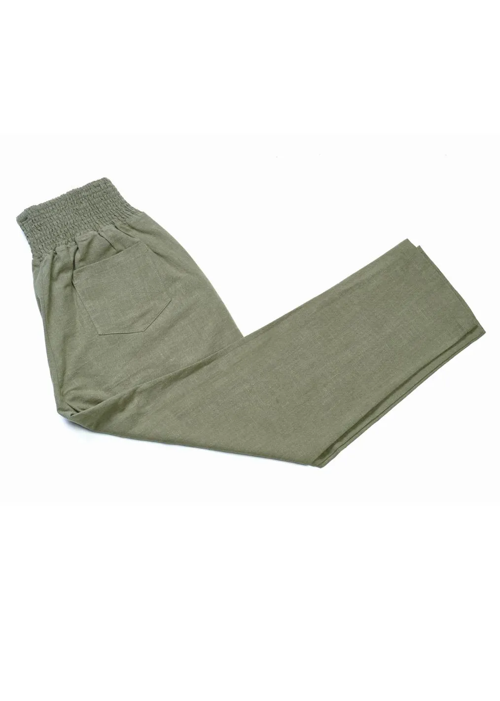 7mEveryday-Transitional-Maternity-Smocked-Linen-Pant-Olive