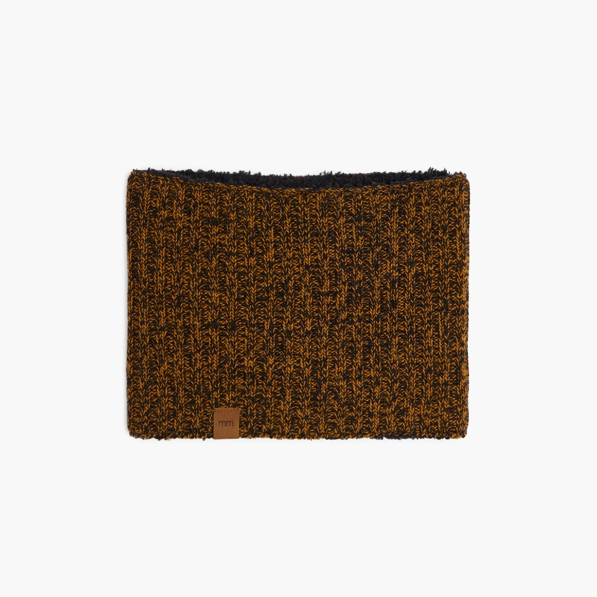 7rAdult-Tweed-Neck-Warmer-Melange-Amber-Black