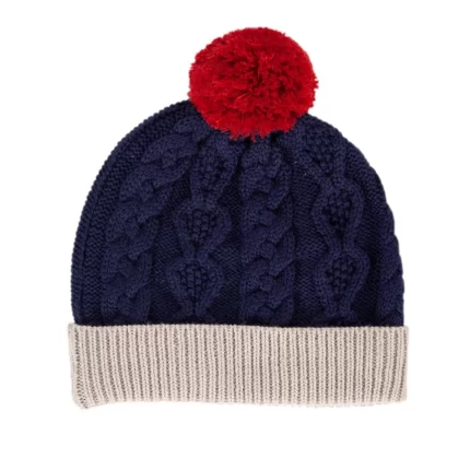 Acorn kids: August Merino Kid Beanie Navy