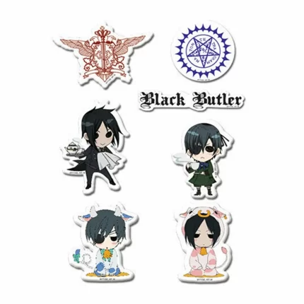 Black Butler SD Puffy Sticker Set