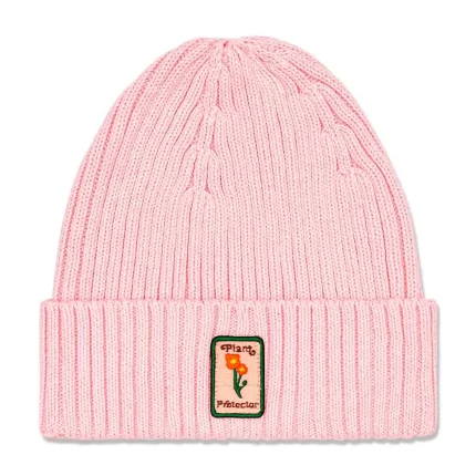 Adult Plant Protector Beanie Hat - Soft Pink