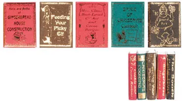 Book Set Santa Kitchen Cookbooks 5pc