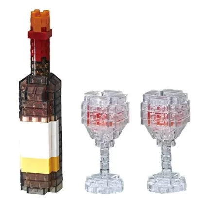 nanoblock - Foods - Wine Collection Series Building Kit